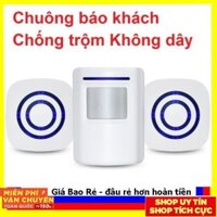 Chuông báo động hồng ngoại chống trộm không dây - Chuông cửa thông minh