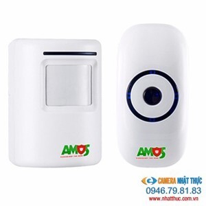 Chuông báo khách báo trộm Amos AM-B68W