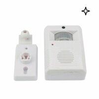 CHUÔNG BÁO KHÁCH CẢM BIẾN HỒNG NGOẠI DÙNG PIN DECOM DC-1105S-xyz