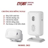 Chuông báo khách cửa hàng CTFAST-02, báo động chống trộm, cảm biến chuyển động hồng ngoại