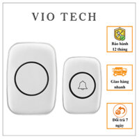 Chuông báo mở cửa không dây đa năng chống nước, dùng trong gia đình, chung cư A10