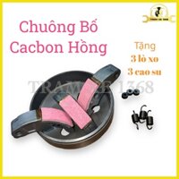 Chuông Bố Cacbon Hồng tặng kèm lò xo 3 càng và cao su giảm chấn khi mua trọn bộ - Nồi Tay Ga