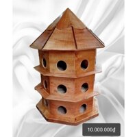 Chuồng bồ câu gỗ kiểu trang trí sân vườn, tiểu cảnh khu du lịch