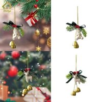 Chuông cây thông Noel Bothyi Treo trang trí Mặt dây chuyền quyến rũ, Trang trí cây Giáng sinh Giáng sinh cho sinh nhật