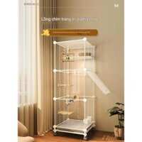 Chuồng chim giá rẻ lắp ghép đa năng đơn giản với lưới sắt sơn tĩnh điện nuôi thú cưng, chim, vẹt, thỏ, bọ ú...-MÃ CC01.