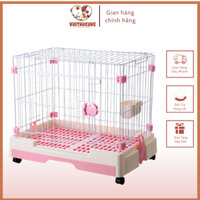 Chuồng Cho Chó Mèo AUPET Bằng Sắt Sàn Nhựa