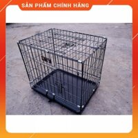 Chuồng chó, chuồng mèo sơn tĩnh điện gấp gọn đủ kích thước S, M, L, XL