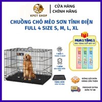 Chuồng chó, chuồng mèo sơn tĩnh điện gấp gọn đủ kích thước S, M, L, XL