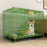 Chuồng chó gấp nano dày, chuồng sắt trong nhà cho chó nhỏ, chuồng vận chuyển cho chó lớn, chuồng thú cưng