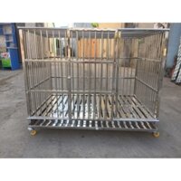 Chuồng chó inox giao miễn phí