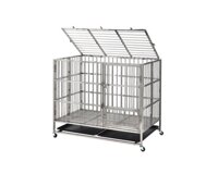 Chuồng chó Poodle inox – Model CCPOD – gia công theo yêu cầu
