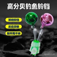 Chuông chống rơi cần câu biển, chuông đồng báo động chống rung mới, đèn đầu cần câu biển