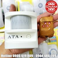 Chuông chống trộm báo khách hồng ngoại có remote AT-229