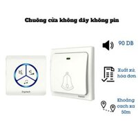 Chuông Cổng Báo Khách Chống Nước Không Dây Không Pin