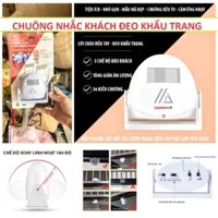 CHUÔNG CỬA BÁO KHÁCH BÁO NHẮC NHỞ TÙY CHỈNH GIỌNG NÓI TIẾNG VIỆC THÔNG MINH HÀNG CAO CẤP