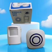 Chuông Cửa Báo Khách Hồng Ngoại Không Dây - Thiết Bị Cảm Biến Chống Trộm Thông Minh, Hàng Cao Cấp