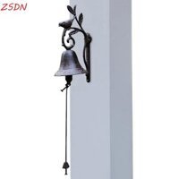 Chuông cửa chim gang ZSDN Sân vườn bền mộc mạc