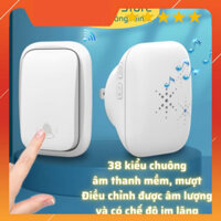 Chuông Cửa Chuông Cổng Không Dây SOTINI Công nghệ mới 2024 Cao Cấp, Nút bấm không dùng Pin, Chống nước, 1 năm bảo hành