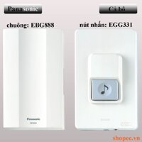 Chuông cửa Chuông điện EBG888 , Nút chuông EGG331 Panasonic ( Chuông có dây)