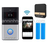 Chuông cửa có hình kết nối wifi đàm thoại 2 chiều thông minh Viper XS11