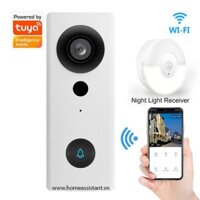Chuông Cửa Có Hình Wifi Tuya Điện 12V WF01 (Smart Life)
