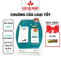 Chuông cửa cổng không dây báo khách loại tốt, Thông Minh, Chống Nước Chuông Báo Động Cho Người Già