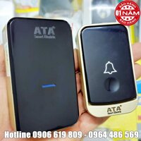 Chuông cửa điện không dây đa năng ATA AT-919M (1 nút nhấn, 1 chuông)(Tích hợp thêm chuông, thêm nút)