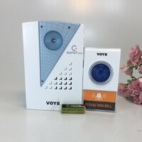 Chuông cửa đôi dùng pin VoYe V004B2, chuông đơn Voye V001A