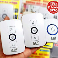 Chuông cửa đôi không dây cao cấp ATA AT- 916A (Bộ gồm 1 nút bấm + 2 chuông)