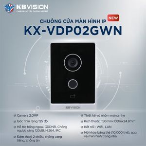 Chuông cửa IP wifi Kbvision KX-VDP02GWN