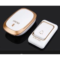 Chuông cửa không dây Cacazi thông minh, chuông cửa báo khách dán tường tiện lợi