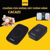 Chuông cửa không dây Cacazi A10 màu đen, trắng - Hàng chính hãng