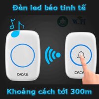 Chuông cửa không dây Cacazi A10, chuông bấm cực tốt [ Hàng chuẩn]