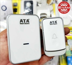 Chuông cửa không dây chống nước báo khách ATA AT-913