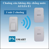 Chuông cửa không dây chống nước không dùng pin AUGIA E1 [bonus]