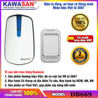 Chuông Cửa Không Dây Chuông Báo Khách [ THÊM ĐƯỢC NHIỀU CHUÔNG-NÚT NHẤN]  DB669 - Kawasan