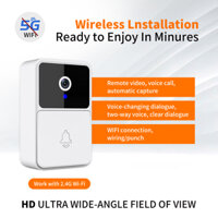 Chuông cửa không dây có Camera Tầm nhìn ban đêm An ninh Wifi Màn hình liên lạc cửa thông minh