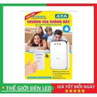 Chuông cửa không dây dùng pin ATA AT 915M (nút nhấn không dùng pin)