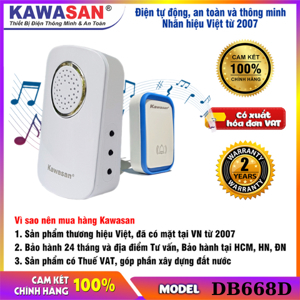 Chuông cửa không dây KAWA DB668D