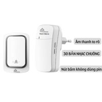 Chuông Cửa Không Dây Không Pin Thông Minh Chống Nước HBM078