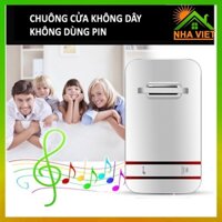 CHUÔNG CỬA KHÔNG DÂY KHÔNG DÙNG PIN BÁO KHÁCH THÔNG MINH