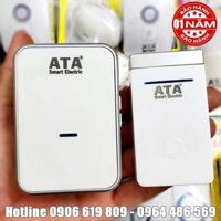 Chuông cửa không dây không dùng pin cao cấp ATA AT- 915M (NÚT NHẤN KHÔNG CẦN PIN/ ĐIỆN)(BẢO HÀNH 1 NĂM)