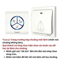 Chuông Cửa Không Dây Không Dùng Pin Thông Minh Chống Nước LINPTECH - 1 nút  1 loa