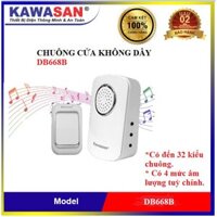 CHUÔNG CỬA KHÔNG DÂY NÚT NHẤN CHỐNG NƯỚC, XUYÊN TƯỜNG VẬT CẢN BẢO HÀNH 24 THÁNG DB668B