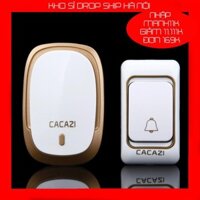 Chuông cửa không dây thông minh Cacazi -chuông cửa báo khách