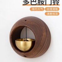 Chuông cửa phong cách Trung Quốc Chuông nhắc nhở trang trí cửa bằng gỗ từ tính
