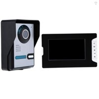 Chuông cửa Video Điện thoại cửa Video với màn hình LCD TFT màu 7 '' 5 đèn LED hồng ngoại 16 vòng nhạc Độ sáng âm lượng có thể điều chỉnh cho an ninh văn phòng tại nhà