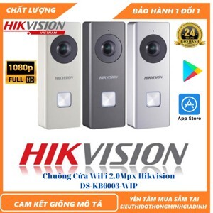 Chuông cửa wifi Hikvision DS-KB6003-WIP