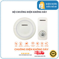 Chuông Điện Không Dây Nanoco ND153BK Đen - Bộ Chuông Điện - Chuông Cửa Không Dây Chính Hãng Nanoco