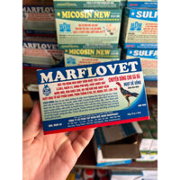Chướng diều, khô chân, viêm phổi, hen khẹt gà đá, chim cảnh, thú cưng Marflovet hộp 10 lọ 10ml